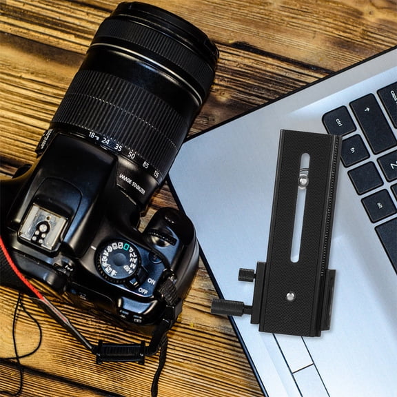 LOLIPPYY Macro Rail Slider for Camera Use Black with Rack and Pinion Focusing System