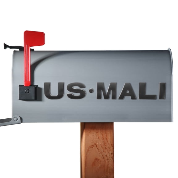 LOLIPPYY Mailbox Letter Black Metal Letters For House Address Signs 1 Set