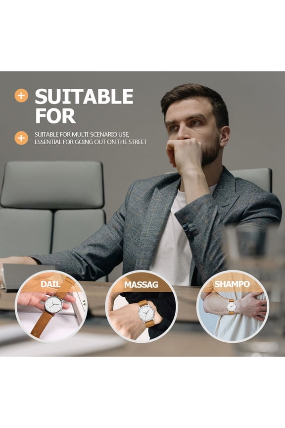 Male Wristwatch Brown Classic Casual Timekeeping 1Pack