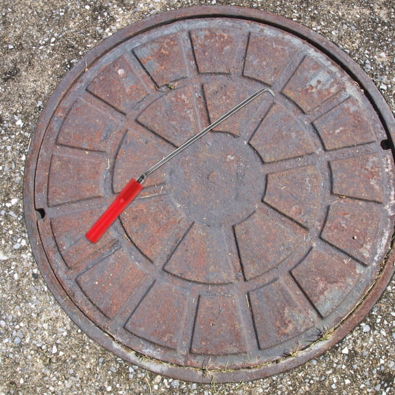 LOLIPPYY Manhole Lid Hook Heavy Duty Manhole Hook 1Set