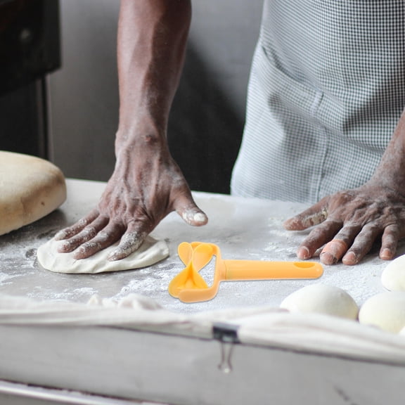 LOLIPPYY Manual Dumpling Wrapper Maker Set with PP Cutter for Homemade Dumpling , Easy to Use and