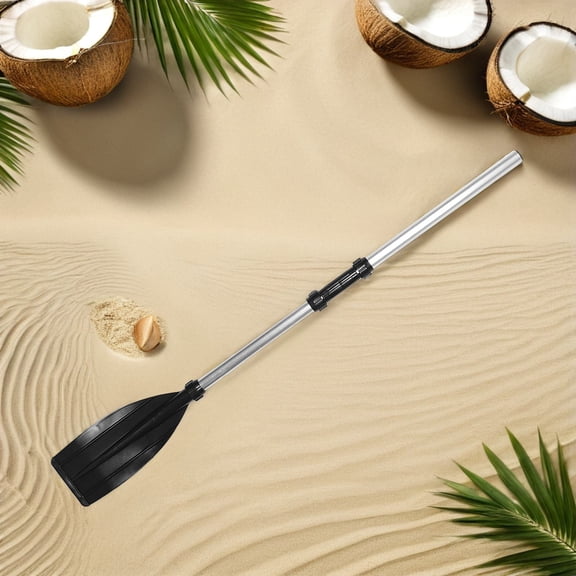 LOLIPPYY Manual Kayak Oar with Thick Plastic Blade and Aluminum Alloy Handle for Stable Rowing
