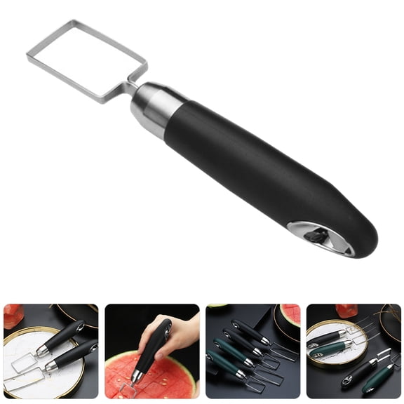 LOLIPPYY Manual Stainless Steel Watermelon Cutter for Quick and Precise Fruit Cutting