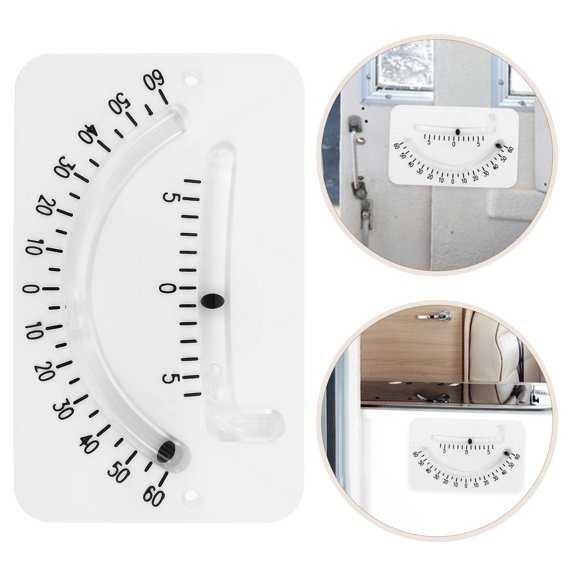LOLIPPYY Marine Clinometer Level for Boat Precise Plastic Inclinometer Tool for Accurate Angle Measurement