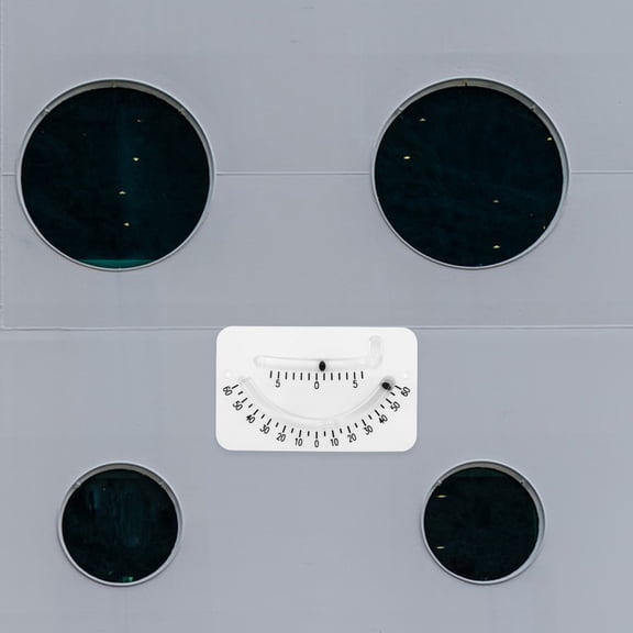 LOLIPPYY Marine Clinometer Level for Boat Precise Plastic Inclinometer Tool for Accurate Angle Measurement