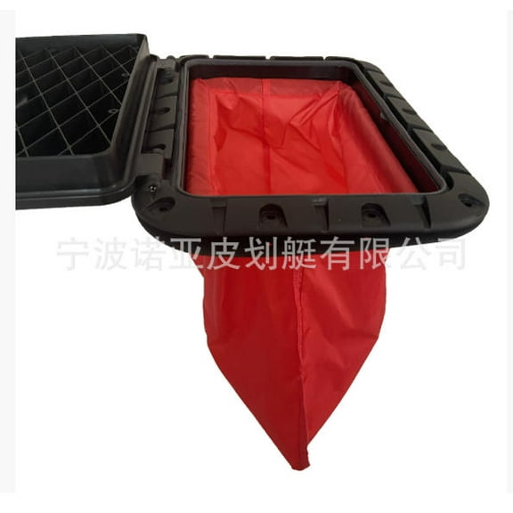 LOLIPPYY Marine Square Deck Hatch Storage Bag - Hatch Cover for Inflatable Boats, Kayaks, Canoes, Fishing Gear Organizer