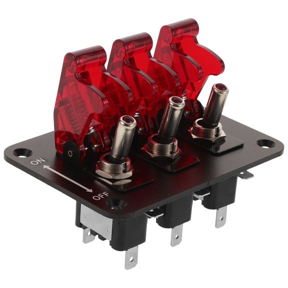 LOLIPPYY Marine Toggle Switch Red PA Easy Installation 1Pack