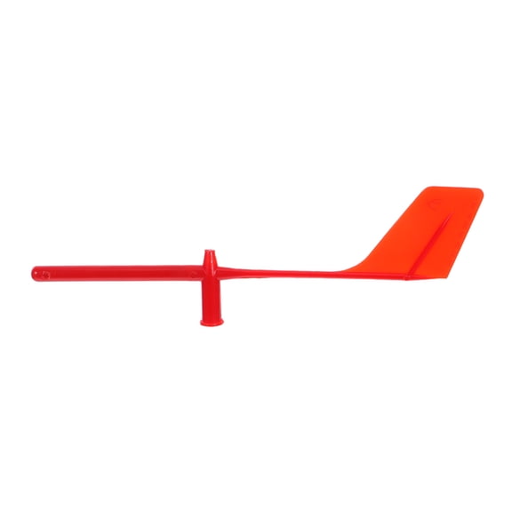 LOLIPPYY Red Plastic Wind Direction Tail Indicator for Boats, Weather-Resistant and Marine Accessory