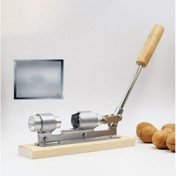 LOLIPPYY Walnut Nutcracker Mechanical Sheller Opener - Kitchen Tool for Easy Nut Cracking and Shelling