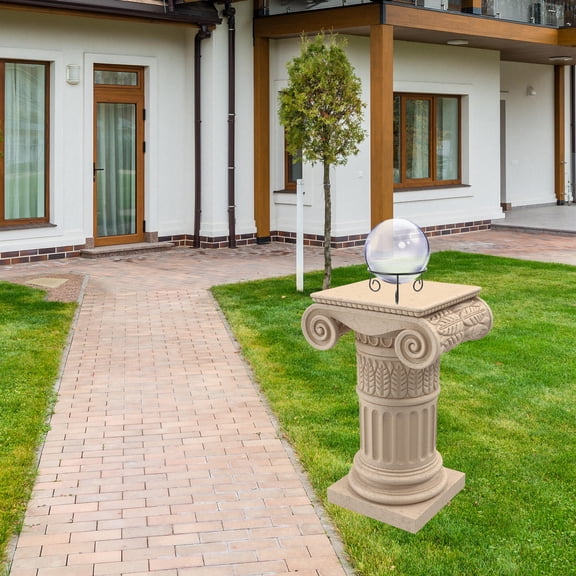 LOLIPPYY Metal Ball Holder Globe Bracket Black Decorative Stand 1Set