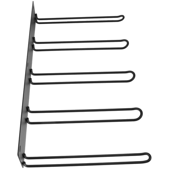 LOLIPPYY Metal Boot Holder for Adults Black Wall Mount Organization 1Pack