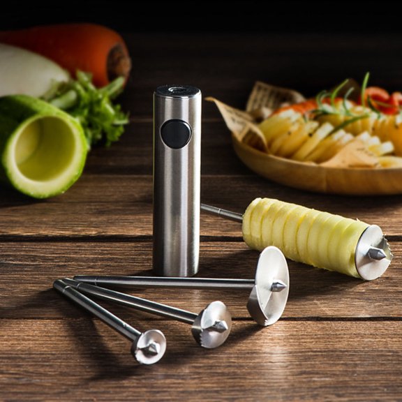 LOLIPPYY Stainless Steel Core Remover Plated Silver Multifunctional Kitchen Gadget
