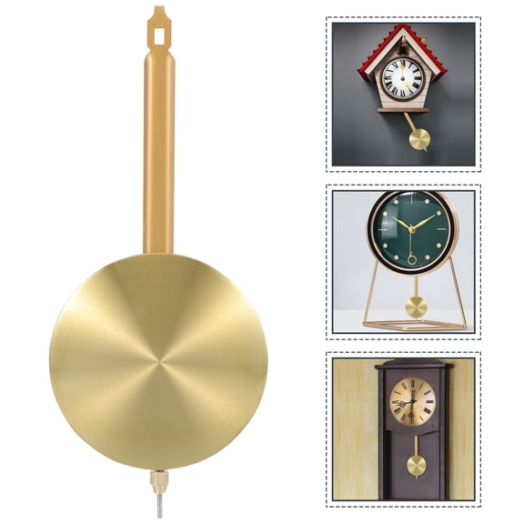 LOLIPPYY Metal Pendulum Parts Rod Fork End Clock Pendulum Iron 1Pack for DIY Projects