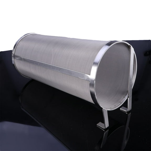 LOLIPPYY Metal Tea Strainer 1 Piece 6x14 Inch Stainless Steel Herbal and Compost Tea Infuser