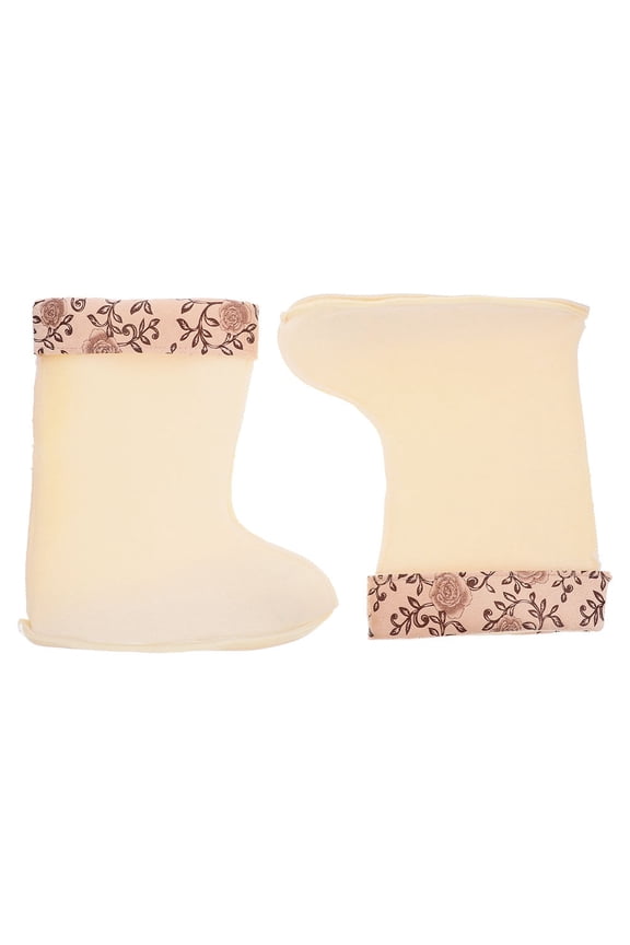 Mid-Calf Boot Liners for Women, Insulated Outdoor Warmth, 1 Pair Multi-Color