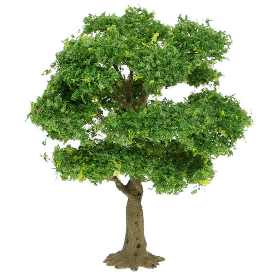 LOLIPPYY Miniature Model Trees 2pcs Fake Trees for Diorama Garden Accessories Toy Trees for Micro Landscape