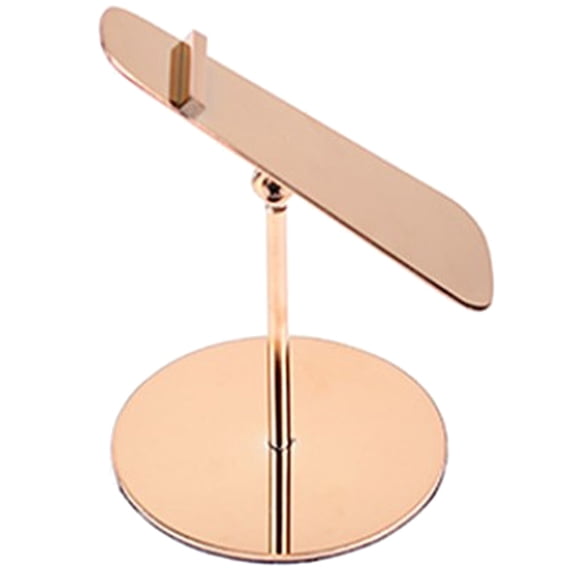 LOLIPPYY Minimalist Tower Shoes Rack Shoe Display Rack Rose Gold High Heel 1Pack