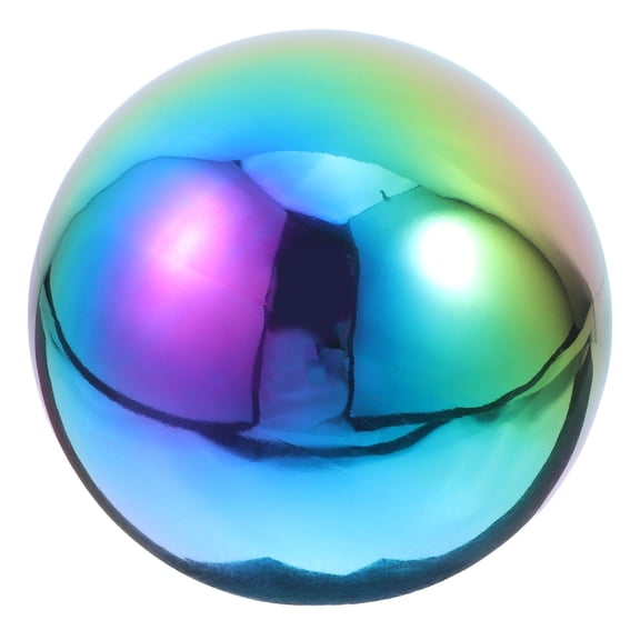LOLIPPYY Mirror Polished Stainless Steel Gazing Ball Colorful Hollow Sphere Floating Pond Sphere Reflective Ornament Globe For Outdoor Lawn Garden Decor