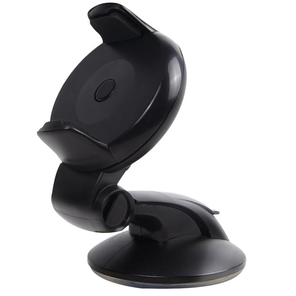 LOLIPPYY Mobile Phone Support Stand with Anti Slip Pads Universal Car Mount in Black Color