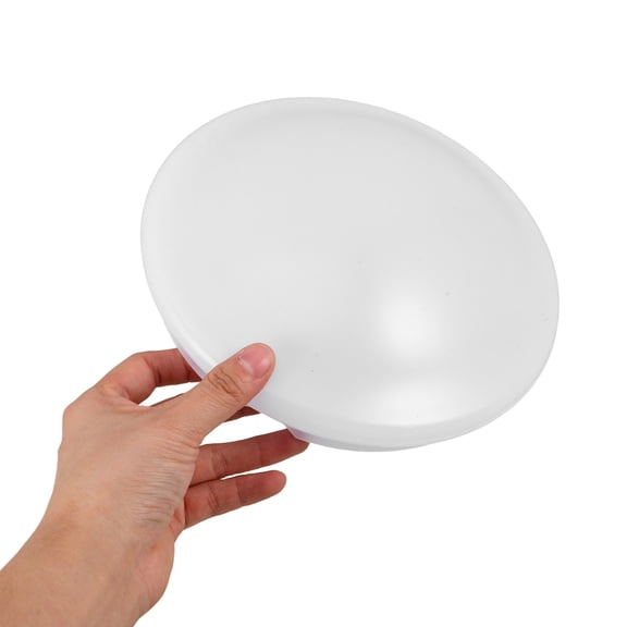 LOLIPPYY Modern White Acrylic Ceiling Fan Lamp Shade Replacement with Sturdy Material for Home