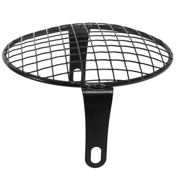 LOLIPPYY Motorbike Headlight Grill Guard Black Mesh Cover Headlamp Protector Uv Damage Resistant
