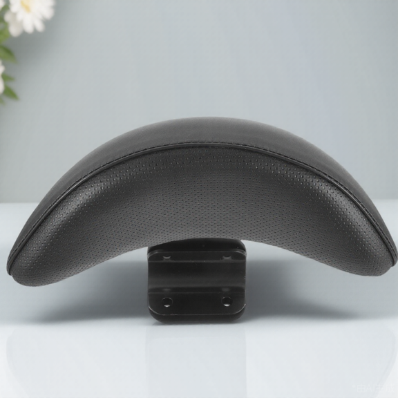 LOLIPPYY Motorcycle Backrest with Sponge Seat Cushion Ergonomic Design Black for Bike Riders