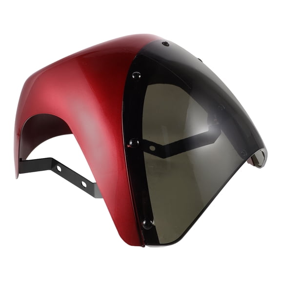 LOLIPPYY Motorcycle Fairing Air Deflector with Universal Windshield Mount for Enhanced Smooth Riding
