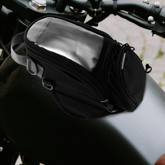 LOLIPPYY Black Motorcycle Backpack with Shock Absorbing Padding and Easy Quick Installation