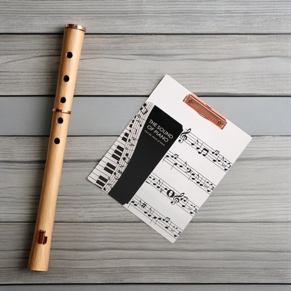 LOLIPPYY Multi Color Acrylic Music Binder for Sheet Music Storage Featuring Transparent Notes and Seamless Page Turning