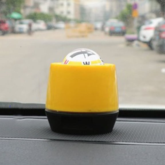 LOLIPPYY Multi Color Car Direction Dashboard Ball with Omnidirectional Design for Clear Road Navigation