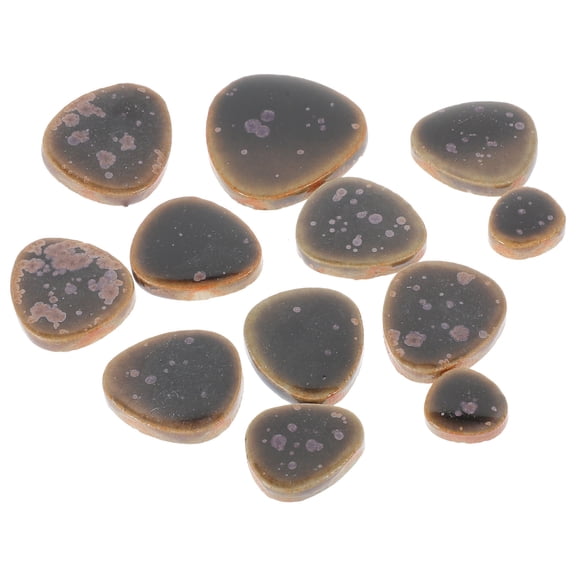 LOLIPPYY Multi Color Ceramic Tiles for Decoration Perfect for DIY Crafts and Creative Projects 3 Bags