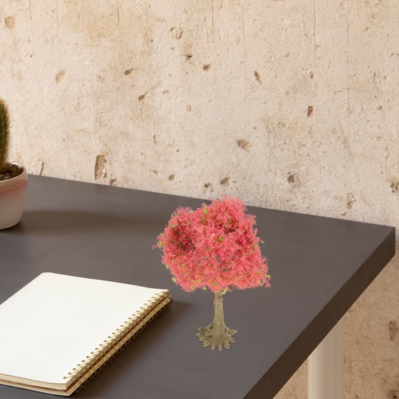 LOLIPPYY Multi-Color Landscape Accessories Model Trees for Garden Scenes and Home Decor, 3.5 Inch Size