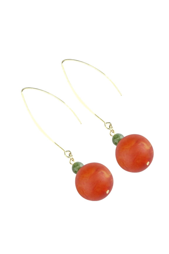 Multi-Color Lightweight Statement Dangle Earrings for Women, 1 Pair, Perfect Accessory for Everyday Wear and Decoration