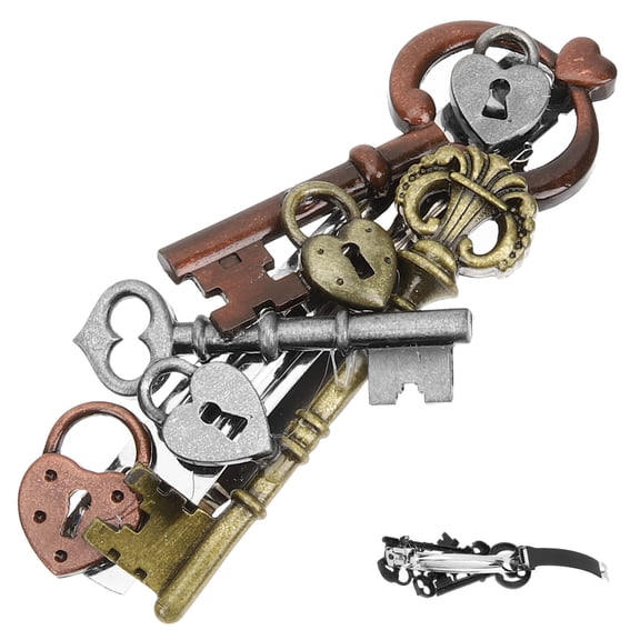 LOLIPPYY Multi Color Steampunk Hairpin Retro Vintage Hair Clip Compatible with Most Hair Types