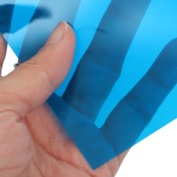 LOLIPPYY Multi Colored Cellophane Sheets Transparent Wrapping Material for Craft Projects PVC Durable