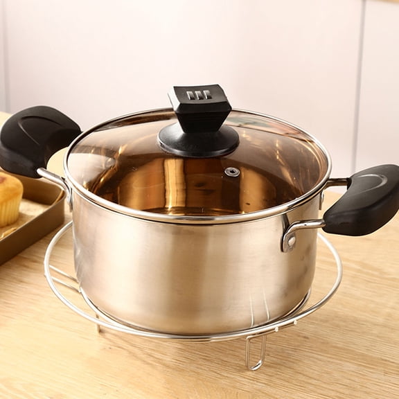 LOLIPPYY Stainless Steel Multi-Function Wok Rack 1-Pack Kitchen Cooking Utensil Organizer