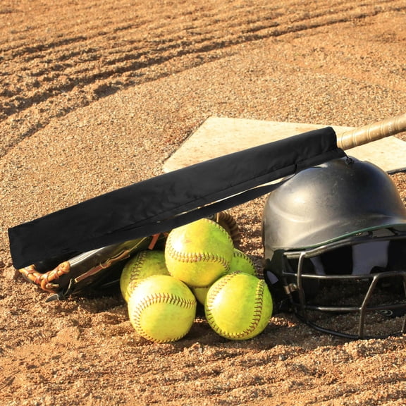 LOLIPPYY Multi Functional Black Baseball Bat Sleeve Polyester Bag for Sports Use