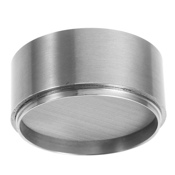 LOLIPPYY Multi Functional Stainless Steel Fine Mesh Sieve for Laboratory Particle Separation Plated Silver