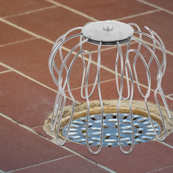LOLIPPYY Multi Functional Stainless Steel Gutter Leaf Guard for Roof Drain and Outdoor Floor Drain