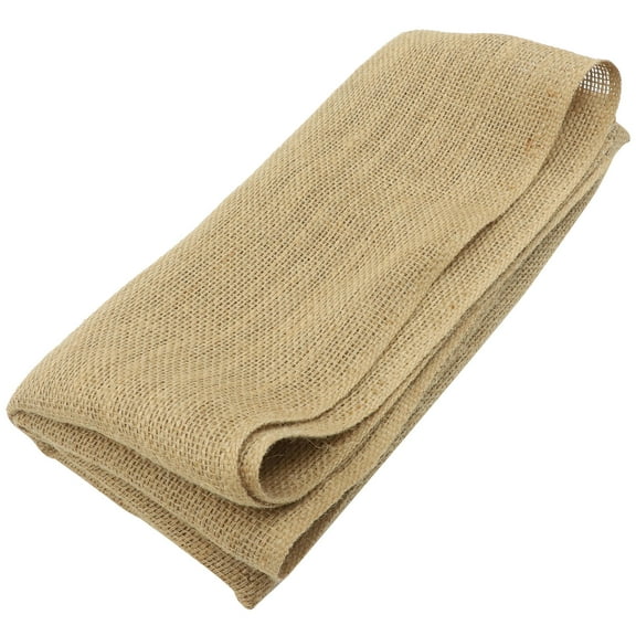 LOLIPPYY Multi Use Beige Linen Fabric for Craft and Home Display with Attractive Weave Design