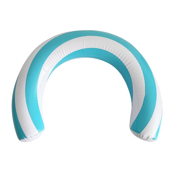 LOLIPPYY Multi-Use PVC Swimming Pool Float Inflatable Arc Swim Float for Relaxation and Party