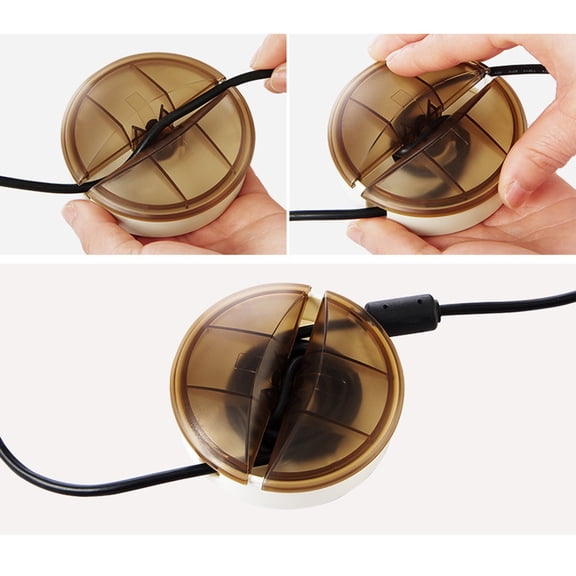 LOLIPPYY Multi Wire Cord Organizer Portable Cable Winder Earphone Strap Holder for Work and Travel