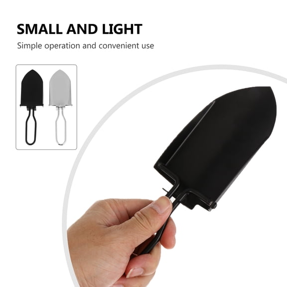 LOLIPPYY MultiFunction Portable Shovels Stainless Steel Gardening Tools for Garden Assorted Color 2pcs