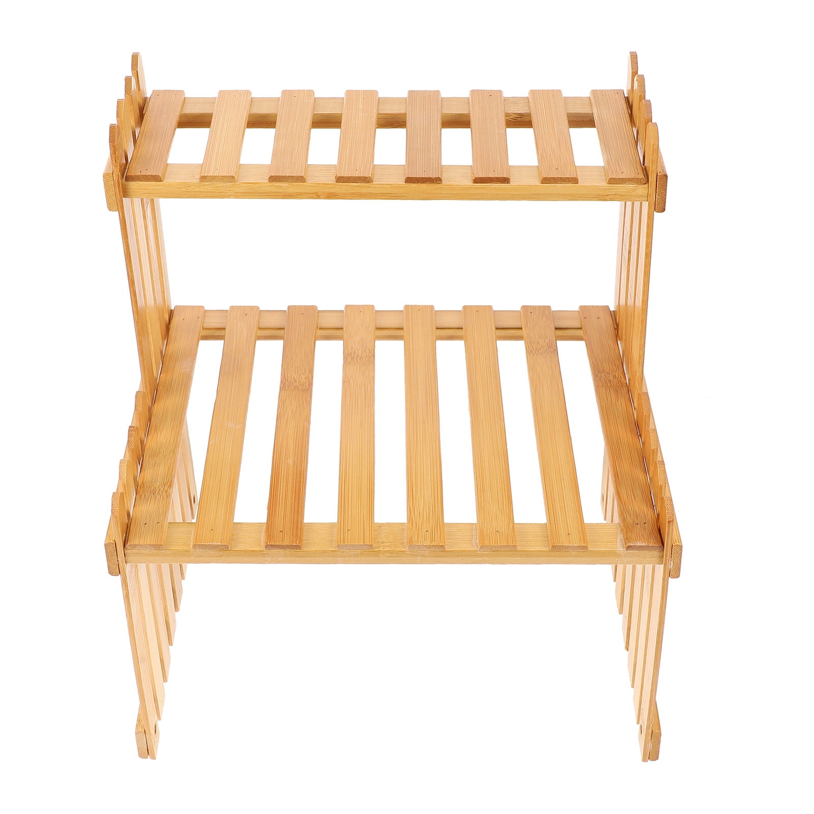 LOLIPPYY MultiPurpose Wood Flowerpot Rack for Decoration Synthetic ...