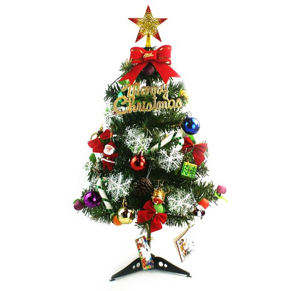 LOLIPPYY Multicolor Plastic Christmas Tree Star Ornament for Bar Hotel Office Holiday Decoration