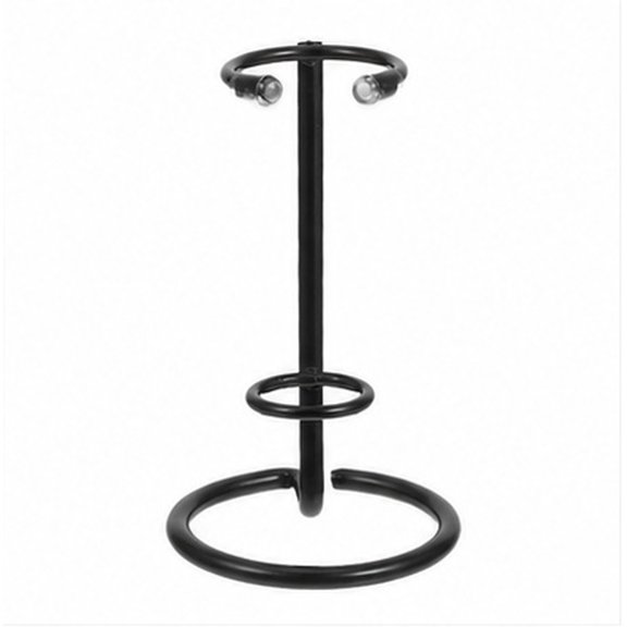 LOLIPPYY Multifunctional Black Crystal Display Stand Holder for Wands and Decorative Items