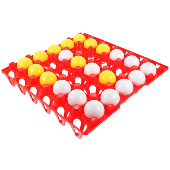 LOLIPPYY Multifunctional Plastic Pong Board Game Set - 1 Piece for Family and Friends Fun