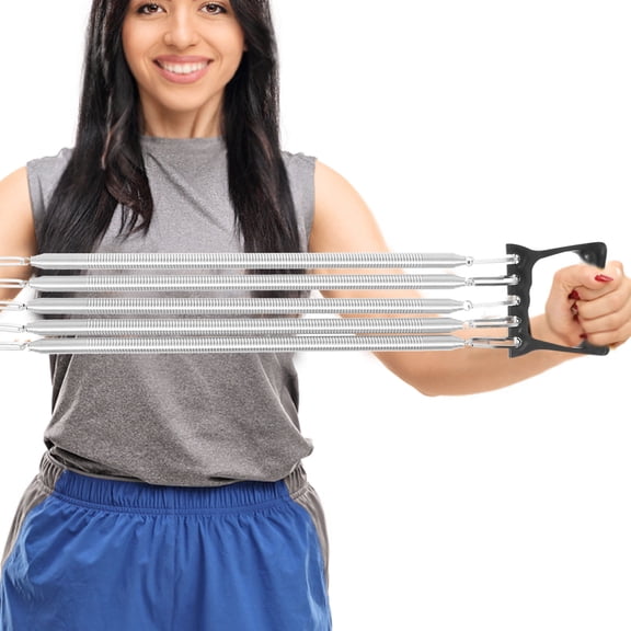 LOLIPPYY Multifunctional Chest Workout Tool with High Elasticity Springs and Comfortable Plastic Handles