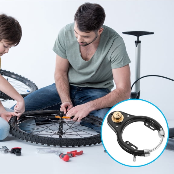 LOLIPPYY Multifunctional U Lock Bike Lock for Bicycle and Motorcycle Use Durable Zinc Alloy Steel