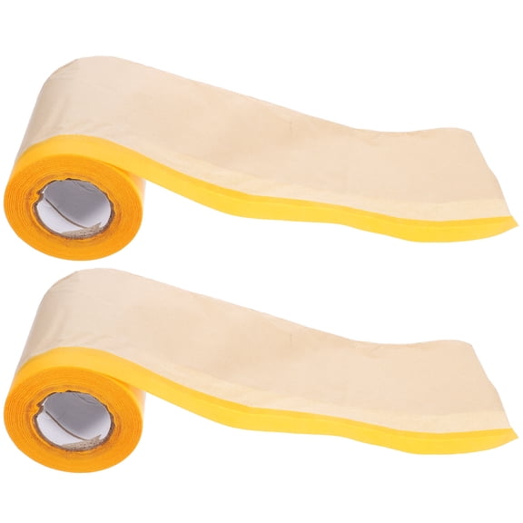 LOLIPPYY Multipurpose Masking Paper Roll with Adhesive for DIY Home Painting and Furniture Protection Multi Size